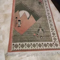 فرش گرد ۴ متری و ۱ متری|فرش|گرگان, |دیوار