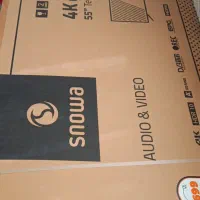 یخچال و ماشین لباسشویی و تلویزیون اسنوا