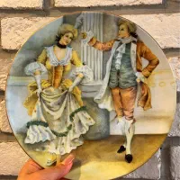 بشقاب های دیوار کوب طرح انگلیسی و فرانسوی|صنایع دستی و سایر لوازم تزئینی|گرگان, |دیوار