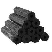 ذغال شش ضلعی نارگیل