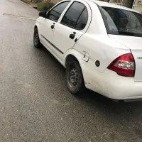 تیبا سفید صندوق دار دوگانه سوز|خودرو سواری و وانت|گرگان, |دیوار