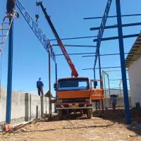 جرثقیل کفی صحنه اطراف حمل وجابه جای|خدمات حمل و نقل|صحنه, |دیوار