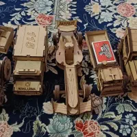 ماکت ماشین چوبی|مجسمه، تندیس، ماکت|کرمان, |دیوار