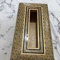 جا دستمال کاغذی اعلا با خاتم کاری بینظیر