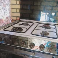 گاز چهار شعله فر دار|اجاق گاز و لوازم برقی پخت‌وپز|کیاشهر, |دیوار