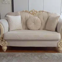 مبل کلاسیک  سفید