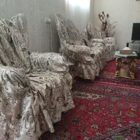 مبل 7نفره چوبی|مبلمان خانگی و میز عسلی|تهران, مینای شمالی (مخبر)|دیوار