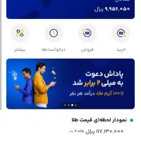 دریافت هدیه طلا