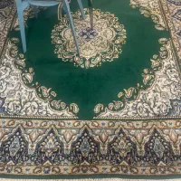 فرش کرمان مربع ۲/۵۰در ۲/۵۰ کف ساده