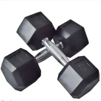 دمبل بدنسازی شش ضلعی 7.5 کیلوگرمی بسته 2 عددی|تجهیزات ورزشی|اهواز, زیتون کارمندی|دیوار