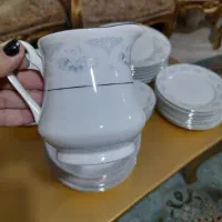 سرویس چینی ۶ نفره سالم تمیز و بشقاب ژاپن اصل|ظروف سرو و پذیرایی|تهران, تاکسیرانی|دیوار