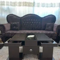 مبلمان هفت نفره با ناهار خوری