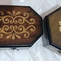 ست جعبه ارایشی چوبی