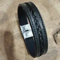 دستبند چرم موی یار|جواهرات|زاهدان, |دیوار