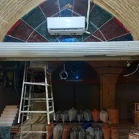 نصب اسپلیت نصاب کولرگازی تعمیر اسپیلت و شارژ گاز|خدمات پیشه و مهارت|شیراز, آبیاری|دیوار