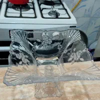 میوه خوری ظرف پذیرایی کریستالی ژاپنی..