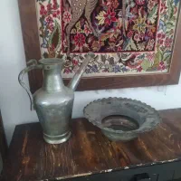 آفتابه و لگن مسی