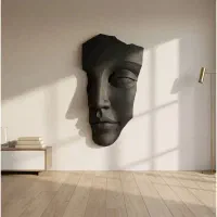 دکوری،اکسسوری،صورتک،دیوار کوب،تابلو پاپیه ماشه