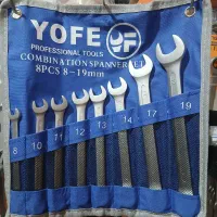 ست ۸ تایی آچار یک سر رینگی یوفی