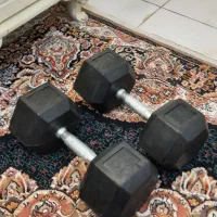 یک جفت دمبل ۱۵ کیلویی