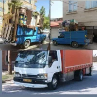 باربری اثاثیه منزل حجت بار نیسان خاور وانت