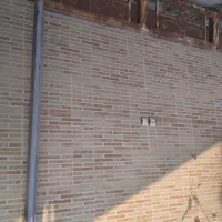 درب حیاط ۳لنگه سنگین بدون پوسیدگی