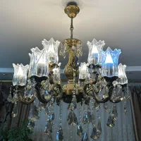 لوستر با ۱۲ روشنایی