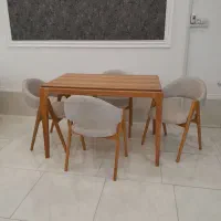 غذاخوری ۴نفره چوب راش