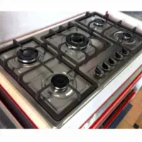 اجاق گاز ۵ شعله استیل TECHNO