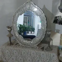 اینه و شمعدان قلمزنی