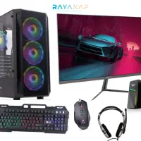 سیستم گیمینگ B360 - i5 مانیتور24 G-Plus (کد852)