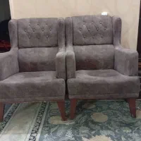 دو دست مبلمان راحتی و سلطنتی|مبلمان خانگی و میز عسلی|ازنا, |دیوار