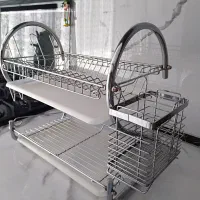 سبد آبچکان استیل سالم|آب‌چکان و نظم‌دهنده ظروف|مشهد, شهرک مطهری|دیوار