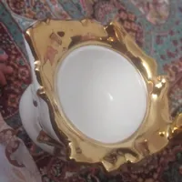 سرویس پذیرایی طرح طاوس سفید طلایی