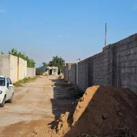 زمین باغچه ۵۵۰ متر درخت بزرگ