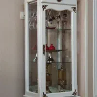 مینی بوفه کلاسیک سفید