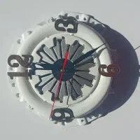 ساعت دیسک صفحه دست ساز