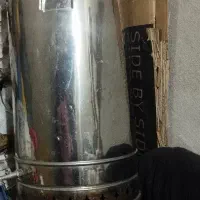 سماور ۱۲۰ لیتری استیل گازی  (برند ایران گاز استیل)|سماور، چای‌ساز، قهوه‌ساز|ری, دولت‌آباد|دیوار