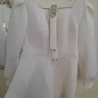 لباس مجلسی دخترانه سفید