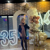 تم تولد و دکور بله برون و عقد و دکور تولد