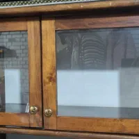 ویترین چوبی|بوفه، ویترین، کنسول|بروجن, |دیوار