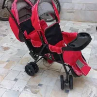 کالسکه دوقلو/ مارک دلیجان/درحد نو