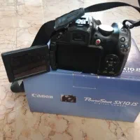 کانن  Canon Powershot SX10 به همراه کیف دوربین|دوربین عکاسی و فیلم‌برداری|تهران, شهرک غرب|دیوار