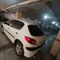 پژو 206 تیپ 2 مدل 90 بدون رنگ با لوازم درجه یک