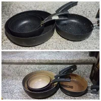 نوسازی چدن تفلون روحی|ظروف پختوپز|قزوین, |دیوار