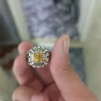 انگشتر سیترین درجه یک
