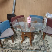 میز تلوزیون میز ناهار خوری و گهواره بچه|مبلمان خانگی و میز عسلی|قم, جمکران|دیوار