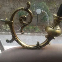 لوستر قدیمی برنز