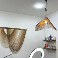 فروش آیینه لوستر مکرومه