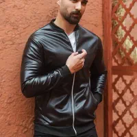 کاپشن چرم مردانه مدل Artim ویژه.پرداخت در محل|لباس|تهران, سازمان آب|دیوار